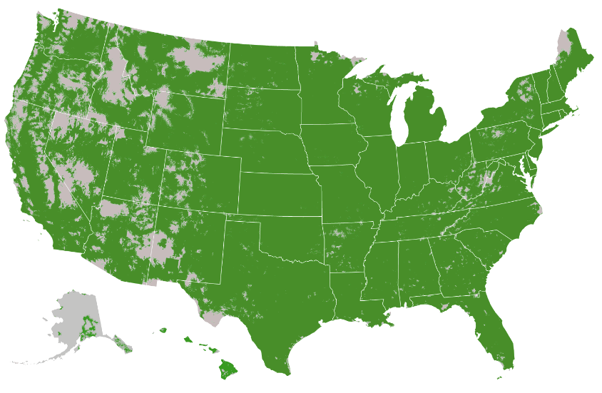 coverage map