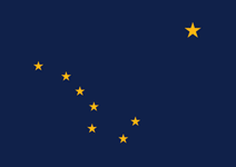 Alaska elevator code (AK) - state flag 